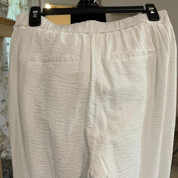 NWT Gibson Latimer white pants with lining size 10 - Picture 4 of 5